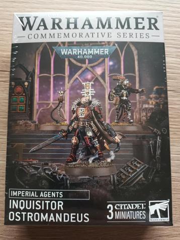 Warhammer 40K Imperial Agents Inquisitor Ostromandeus - NIB beschikbaar voor biedingen