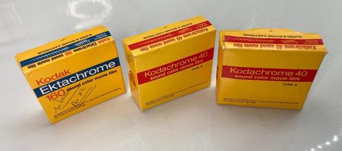 Kodachrome 40 Sound en Ektachrome 160 Sound filmfilm in kleu, Audio, Tv en Foto, Filmrollen, Ophalen of Verzenden