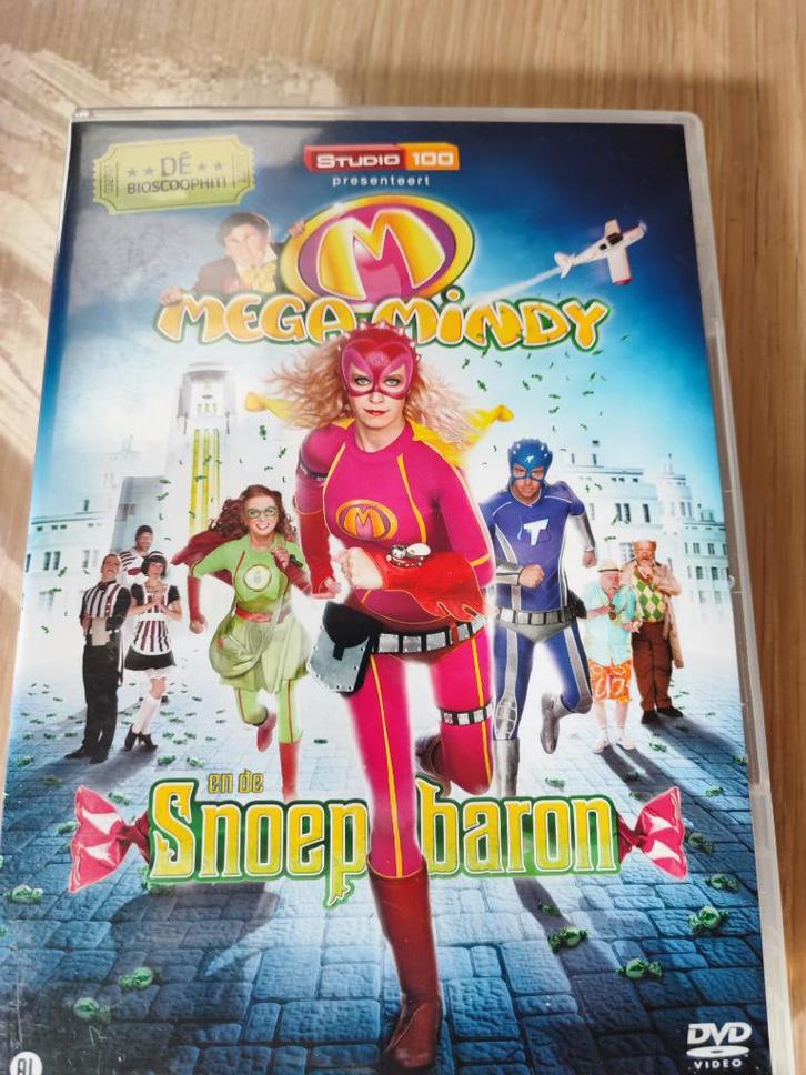 3x DVD: Mega Mindy, Cd's en Dvd's, Dvd's | Kinderen en Jeugd, Zo goed als nieuw, Tv fictie, Alle leeftijden, Ophalen of Verzenden