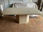 Travertin eettafel 180 x 90 x 74, Huis en Inrichting, Ophalen of Verzenden