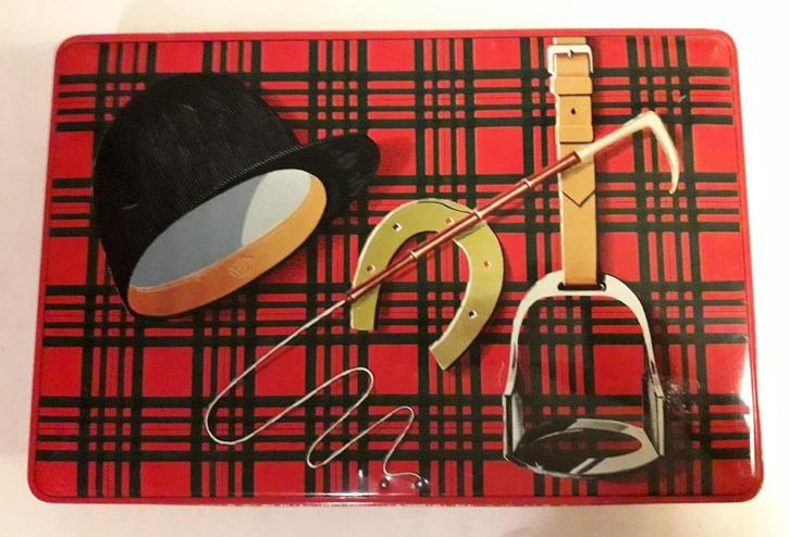 Oude blikken doos - Superchocolat Jacques, Verzamelen, Blikken, Ophalen of Verzenden