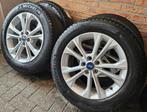 17 inch Ford Kuga Velgenset 5x108 Michelin 235-55R17 5mm, Ophalen, Ford