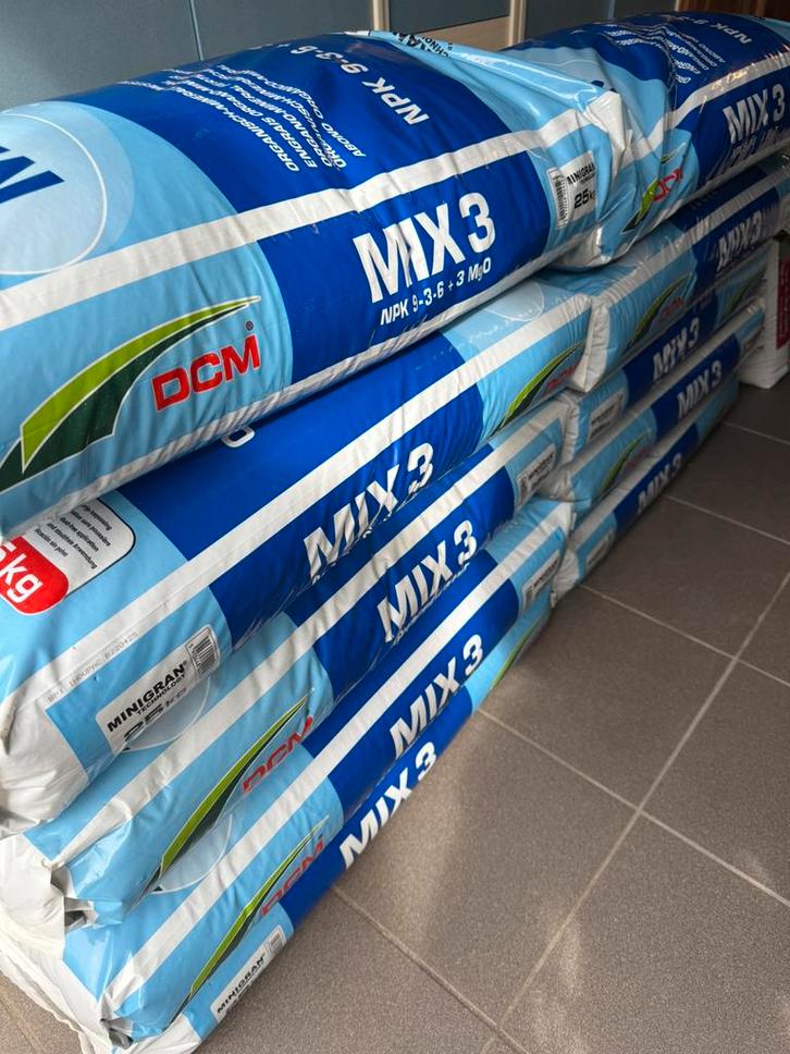 DCM Mix 3 meststof 8 zakken van 25 kg, Tuin en Terras, Aarde en Mest, Mest, Ophalen