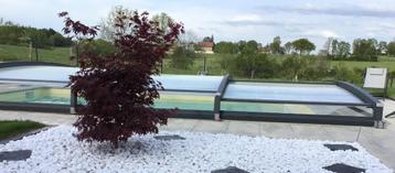 Abri pour piscine discret beschikbaar voor biedingen