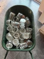 20á25 glazen bokalen, Ophalen of Verzenden, Gebruikt, Glas, Pot, Bus of Blik