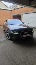 Audi a5 sline, Auto's, Voorwielaandrijving, Zwart, 4 cilinders, Leder en Stof