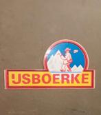 Oude sticker van Ijsboerke, Ophalen of Verzenden