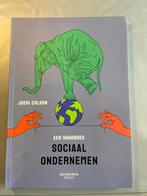 Een handboek sociaal ondernemen, Boeken, Schoolboeken, Overige vakken, Academia Press, Ophalen of Verzenden, Zo goed als nieuw