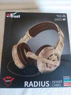 Trust GXT 310D Radius Gaming Headset Desert Camo NEW SEALED, Audio, Tv en Foto, Hoofdtelefoons, Overige merken, Surround, Nieuw