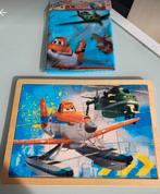 Houten Planes puzzel en bijhorend plastieken tafellaken, Ophalen of Verzenden