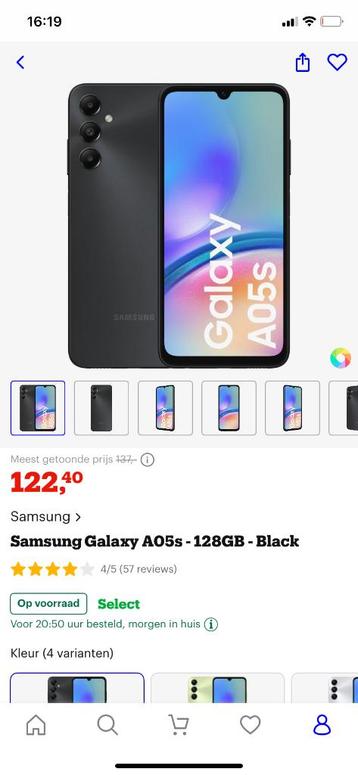 Nieuwe gsm, Telecommunicatie, Mobiele telefoons | Samsung, Ophalen, Overige modellen, Touchscreen, Nieuw