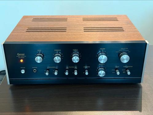 SANSUI AU-555A Solid State Stereo Amplifier (1971), Audio, Tv en Foto, Stereoketens, Gebruikt, Ophalen