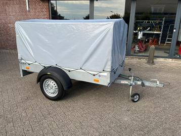 Humbaur Steely huif aanhanger/aanhangwagen/enkelasser 750KG beschikbaar voor biedingen