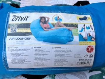 Waterdichte opblaasbare bank (Crivit) voor zwembad, strand.. beschikbaar voor biedingen