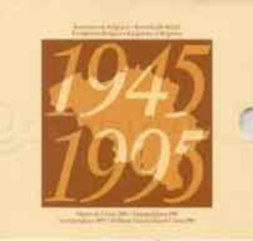 Stempelglans 1995 - muntenset, Timbres & Monnaies, Monnaies | Belgique, Enlèvement ou Envoi