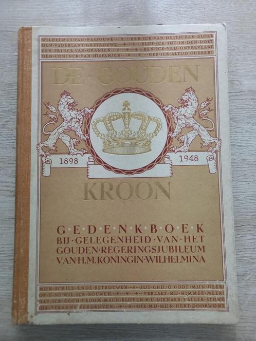 De Gouden kroon, Boeken, Kunst en Cultuur | Beeldend, Zo goed als nieuw, Overige onderwerpen, Ophalen
