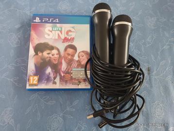 Let's sing (2018) incl. 2 microfonen (ps4) beschikbaar voor biedingen