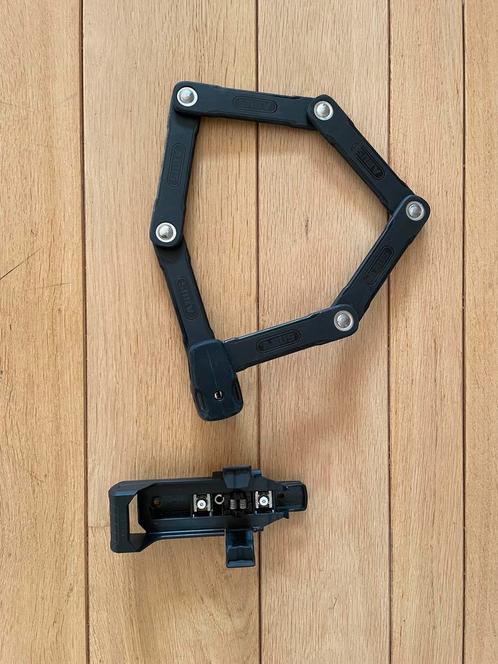 Cadenas pliable Abus Bordo XPlus ART 2 90cm, Fietsen en Brommers, Fietsaccessoires | Fietssloten, Zo goed als nieuw, Ophalen of Verzenden