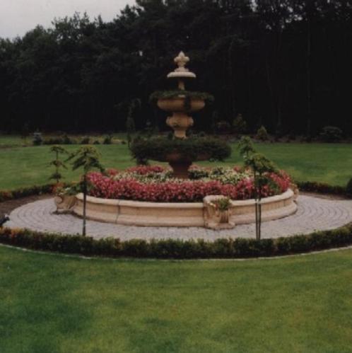 Planten fontein met rand Kan ook als fontein, Tuin en Terras, Waterpartijen en Fonteinen, Nieuw, Fontein, Beton, Ophalen of Verzenden