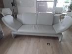 lederen design zetel ( sporadis gebruikt )dure aankoop., Huis en Inrichting, Ophalen, Design, Leer, Rechte bank