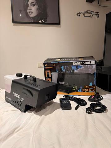 BeamZ Rage 1500w rookmachine beschikbaar voor biedingen