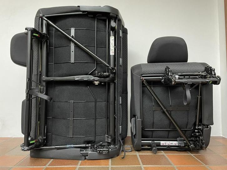 stoel en bank voor VW Caddy, Auto-onderdelen, Interieur en Bekleding, Volkswagen, Gebruikt, Ophalen
