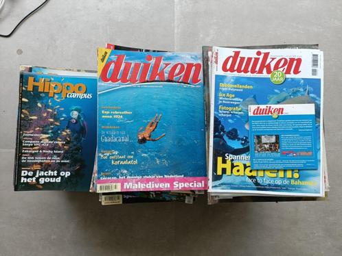 grote stapel duiktijdschriften, Watersport en Boten, Duiken, Zo goed als nieuw, Overige typen, Ophalen