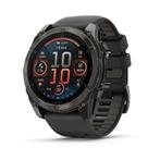 Garmin fenix 8 51 mm amoled, Bijoux, Sacs & Beauté, Montres de sport, Comme neuf, Enlèvement, Garmin Fenix, Android