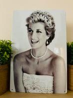 Plaque murale en métal Princesse Diana, Affiche, Œuvre d'art ou Peinture, Enlèvement ou Envoi, Neuf