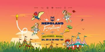 2 Tickets Nerdland zaterdag 25/05