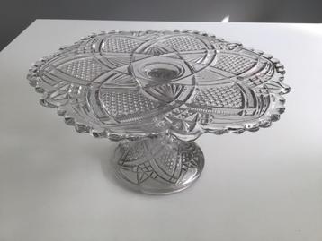 Val Saint Lambert taartschotel Art Deco beschikbaar voor biedingen