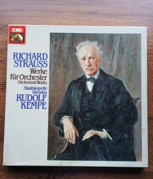 Strauss - Werke Für Orchester (Kempe) (10LP box), Cd's en Dvd's, Vinyl | Klassiek, Zo goed als nieuw, Orkest of Ballet, 12 inch