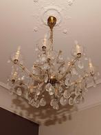 Prachtige luster in kristal, Huis en Inrichting, Lampen | Kroonluchters, Ophalen, Gebruikt