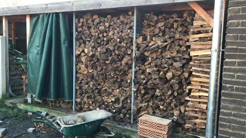 Gemengd brandhout, droog en gekloven. Klaar voor gebruik., Tuin en Terras, Brandhout, Blokken, Ophalen of Verzenden