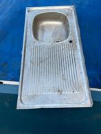 Inox spoelbak 50  x  100, Ophalen, Zo goed als nieuw