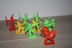 speelgoed figuren , Indianen , +- 5 a 6,5 cm hoog, Verzamelen, Poppetjes en Figuurtjes, Ophalen of Verzenden, Gebruikt