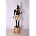 Egyptian Anubis beeld with Base – Egypte Hoogte 239 cm, Verzamelen, Ophalen, Nieuw