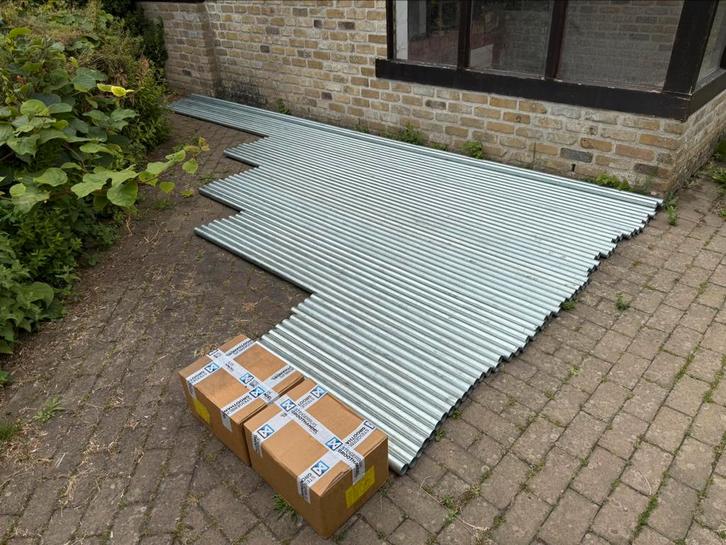 Nieuw Steigerbuizen Staal Gegalvaniseerd 42,4mm, Doe-het-zelf en Bouw, Metalen, Nieuw, Ophalen
