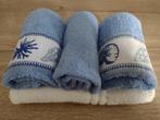 4 nieuwe handdoeken, Huis en Inrichting, Badkamer | Badtextiel en Accessoires, Nieuw, Blauw, Ophalen of Verzenden, Handdoek