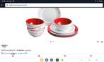 Servies van Brunner in melamine, Caravans en Kamperen, Ophalen, Zo goed als nieuw