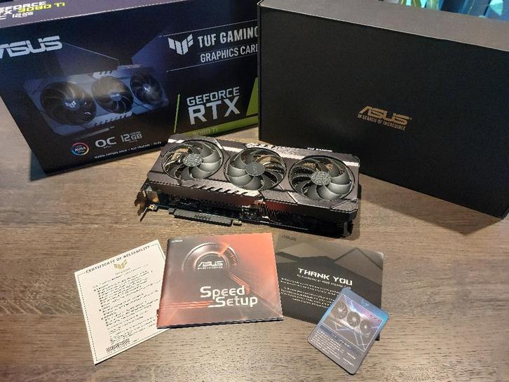 ASUS TUF RTX 3080 Ti OC, Computers en Software, Videokaarten, Zo goed als nieuw, Nvidia, PCI-Express 4.0, GDDR6, DisplayPort, Ophalen of Verzenden