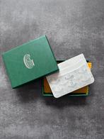 Portes cartes Goyard, Wit, Nieuw, Leder, Ophalen
