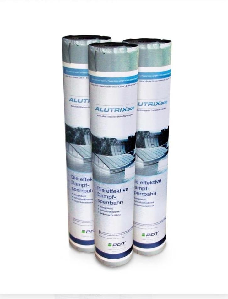 Dampscherm Alutrix 600 Roofing/Epdm, Doe-het-zelf en Bouw, Dakpannen en Dakbedekking, Nieuw, Dakleer, Kunststof, Zwart, 15 m² of meer