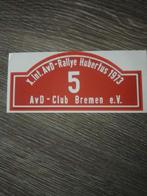 Sticker Rally Hubertus 1973, Verzamelen, Ophalen of Verzenden