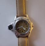 Montre-bracelet  avec boussole, Bijoux, Sacs & Beauté, Montres | Hommes, Enlèvement ou Envoi, Utilisé, Montre-bracelet