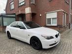 BMW E60 2009 Euro5 White Pearl/Black Roof+ Keuring, Auto's, BMW, Euro 5, USB, Wit, 5 deurs