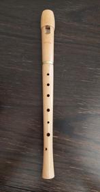 Sopraanblokfluut Moeck in vol hout, Muziek en Instrumenten, Ophalen, Gebruikt, Sopraan of Sopranino