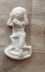 Statue en platre. Grèce. Titan. 8 cm, Collections, Statues & Figurines, Comme neuf, Enlèvement ou Envoi