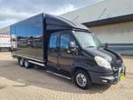Iveco 40C17 BE Clixtar, Dubbel cabine, Veldhuizen trailer, 5490 kg, Gebruikt, Zwart, 4 cilinders