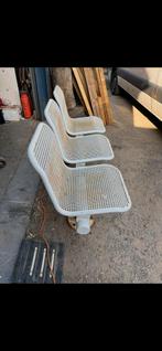 Metalen zitbank, Tuin en Terras, Tuinstoelen, Ophalen, Gebruikt, Metaal